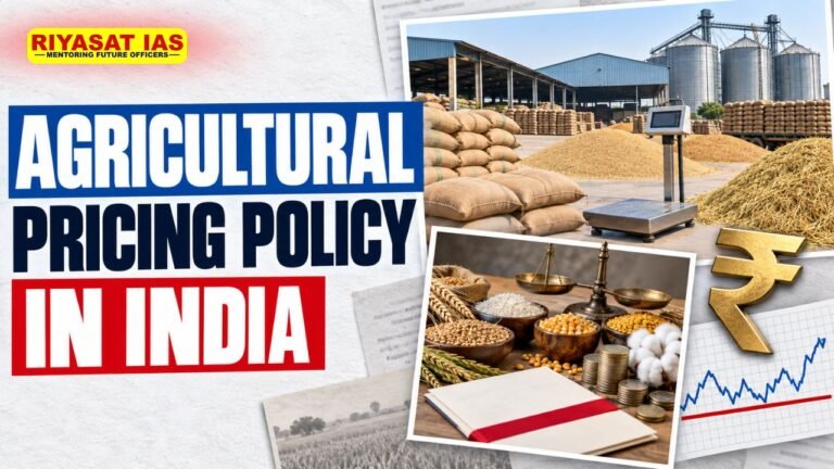 Agricultural Pricing Policy in India