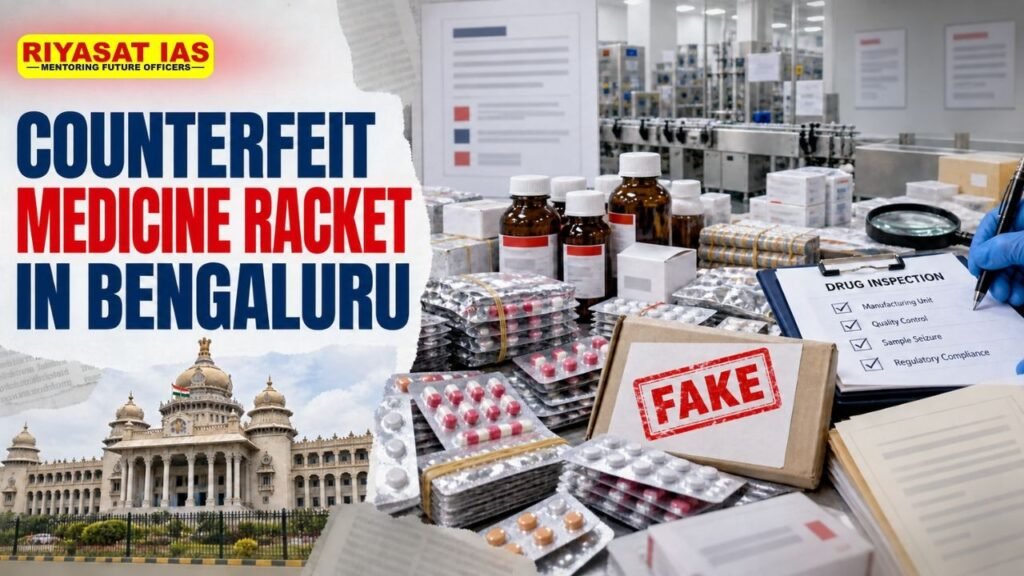 Counterfeit Medicine Racket in Bengaluru