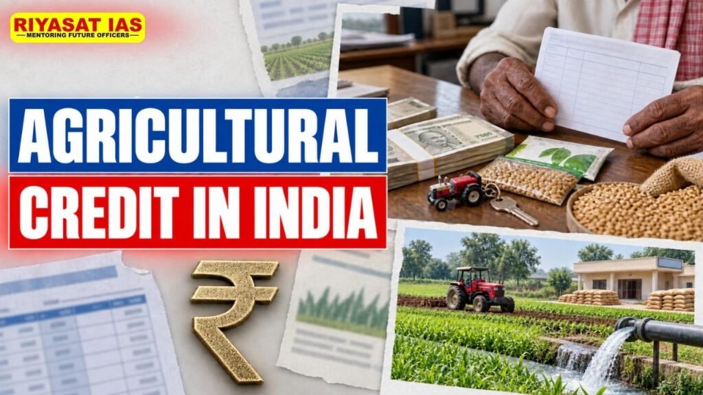 Agricultural Credit in India