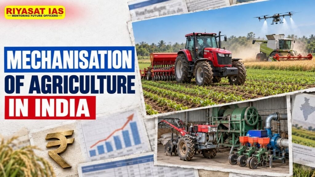 Mechanisation of Agriculture in India