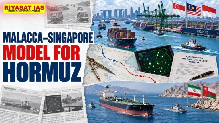 A Malacca-Singapore model for resolving Hormuz