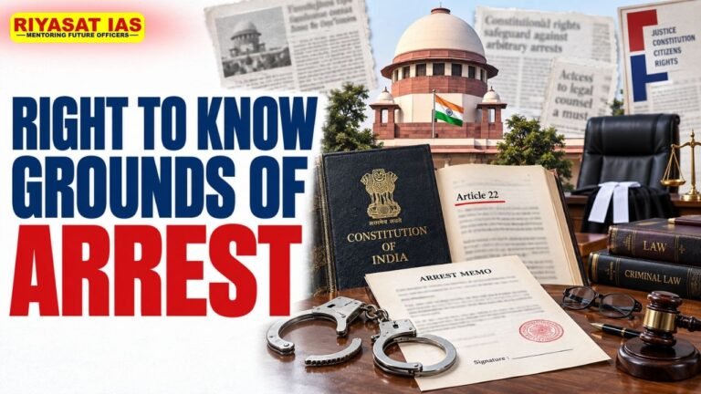 Right to Know Grounds of Arrest