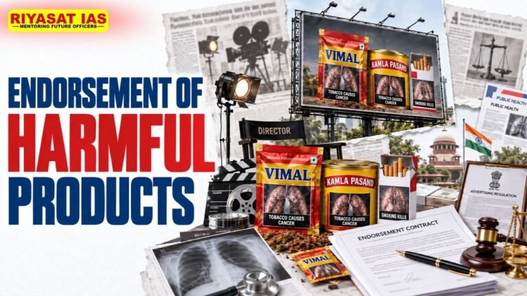 Endorsement of Harmful Products