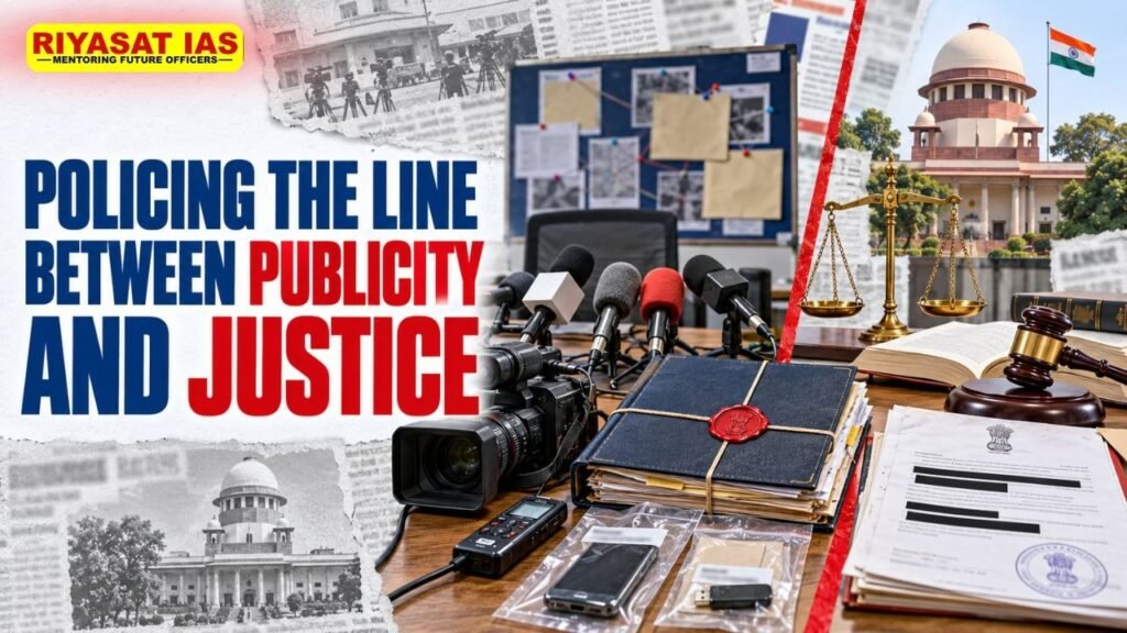 Policing the line between publicity and justice