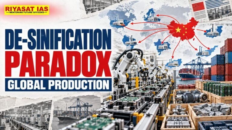 The paradox of de-Sinification in global production