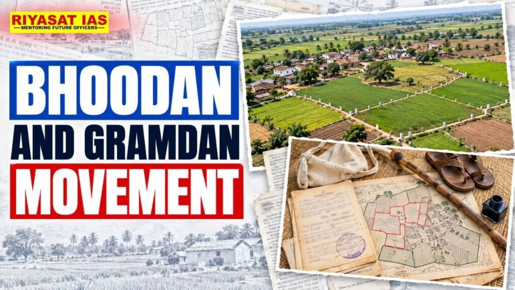 Bhoodan and Gramdan Movement