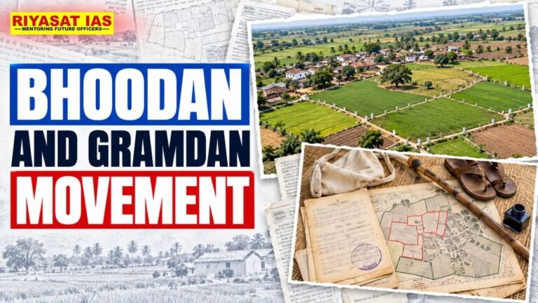 Bhoodan and Gramdan Movement