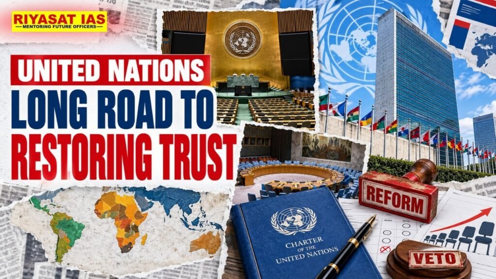 The United Nations’ long road to restoring trust