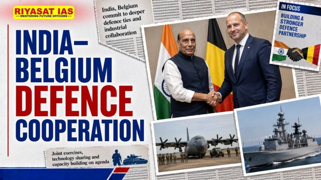 "India–Belgium Defence Cooperation"
