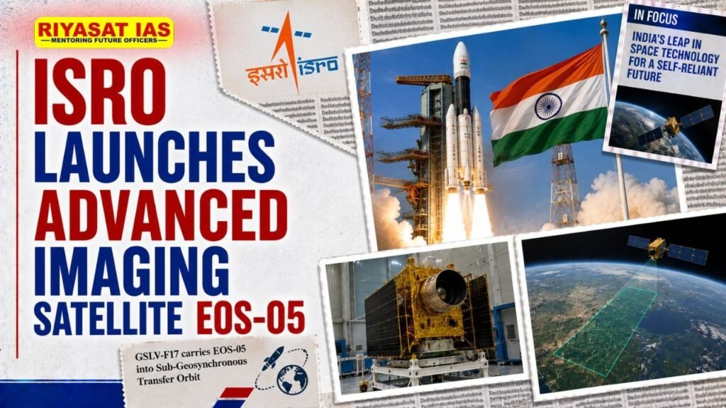 ISRO Launches Advanced Imaging Satellite EOS-05