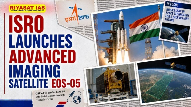 ISRO Launches Advanced Imaging Satellite EOS-05