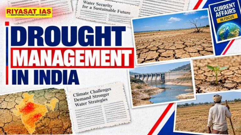 Drought Management in India