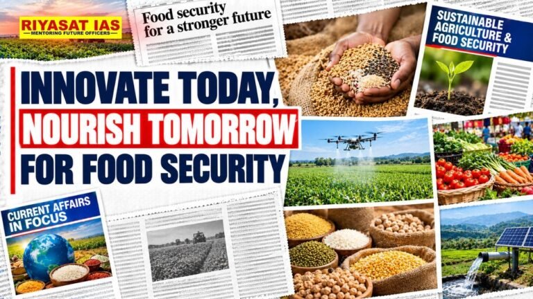 ‘Innovate today, nourish tomorrow’ for food security
