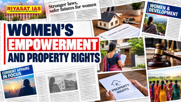 Women’s Empowerment and Property Rights