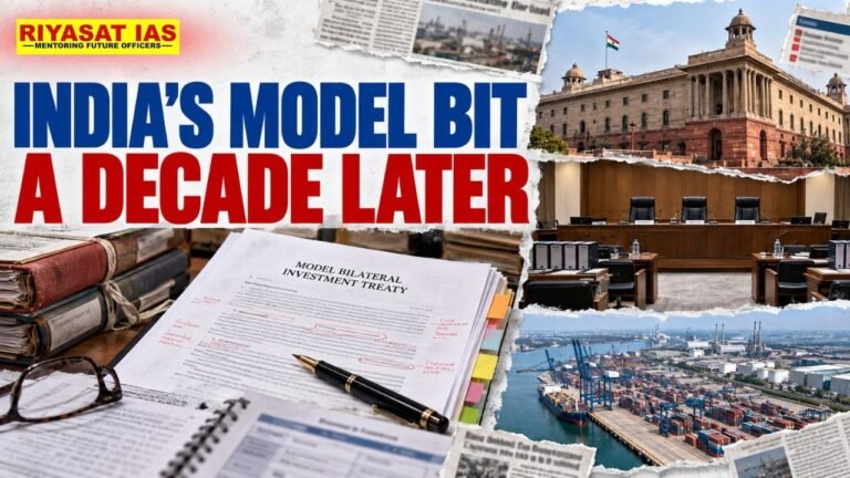 India’s Model BIT — a decade later, amid changes