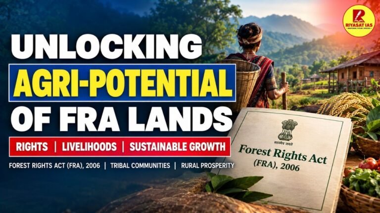Unlocking agri-potential of FRA lands