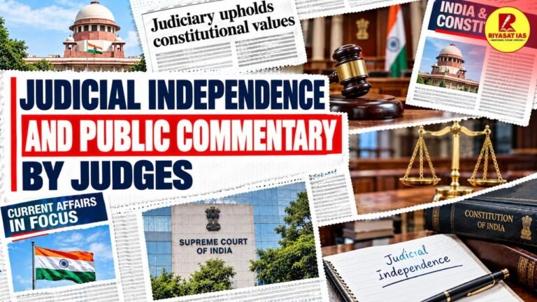 Judicial Independence and Public Commentary by Judges