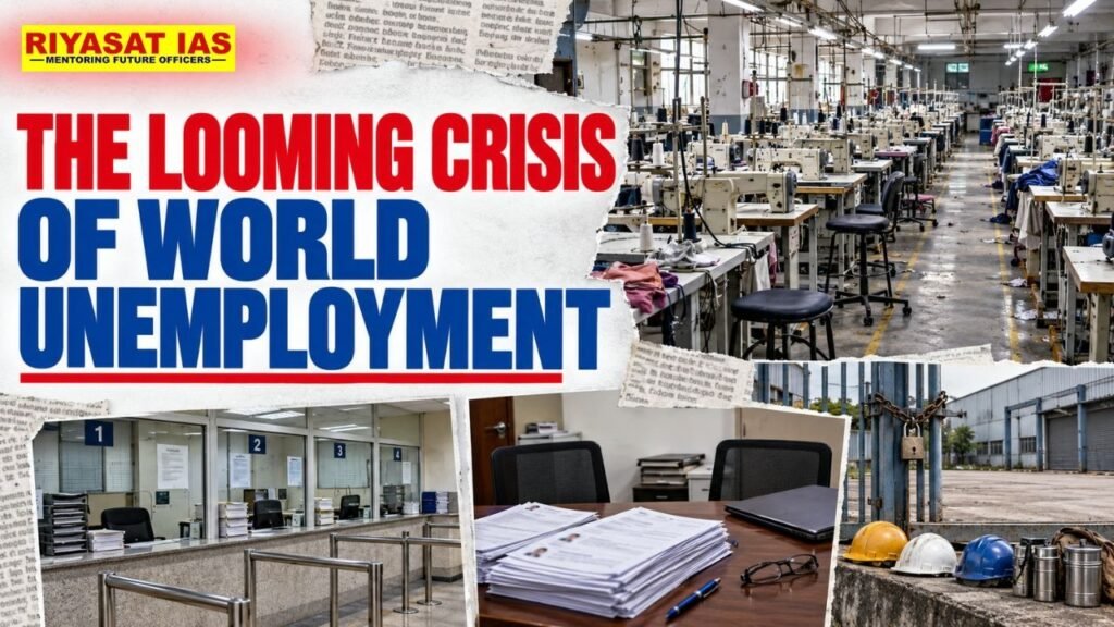 The looming crisis of world unemployment