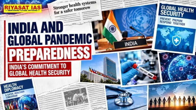 India and Global Pandemic Preparedness