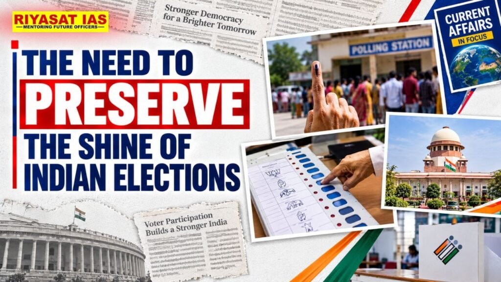 The need to preserve the shine of Indian elections