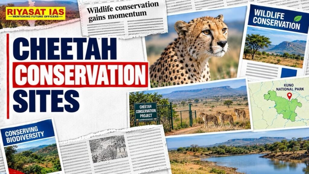 Cheetah Conservation Sites