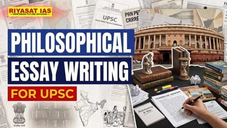how to write philosophical essay upsc