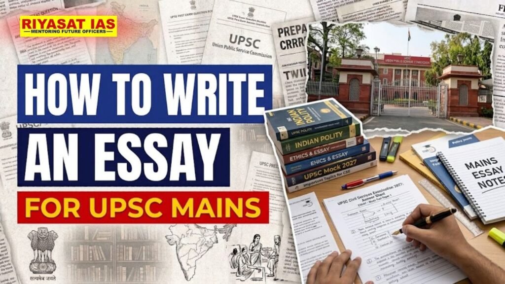 How to Write an Essay for UPSC Mains: A 6-Step Method That Works