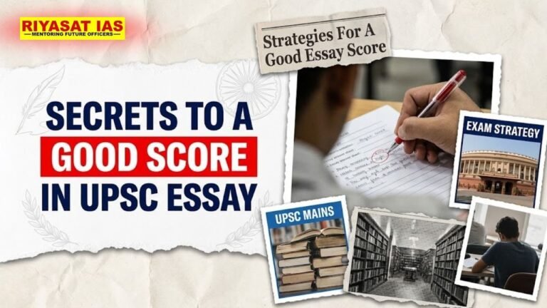 good score in upsc essay