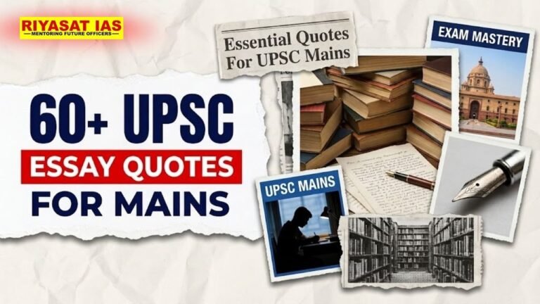 quotes for upsc essay