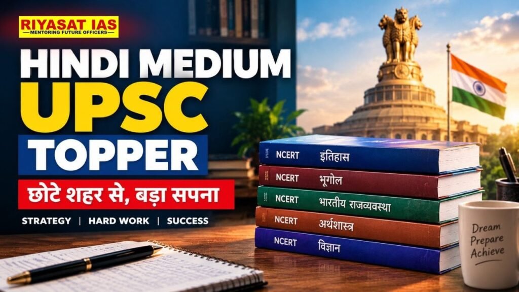 Hindi Medium UPSC Topper: रणनीति और सीखने लायक बातें
