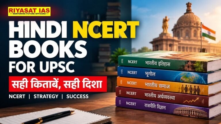 NCERT Books for UPSC in Hindi: कक्षा 6–12 की पूरी सूची